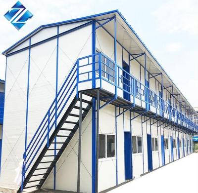 China ZCS Low-cost customizable light steel frame prefabricated houses for labor camps or offices for sale