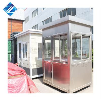 China China High Quality Outdoor Portable Mobile Eps Sandwich Panel Security Guard Booth Sentry Kiosk for sale