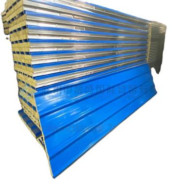 China ZCS Insulation material EPS /Fire Resistant Rock wool Sandwich Panel of construction for sale for sale