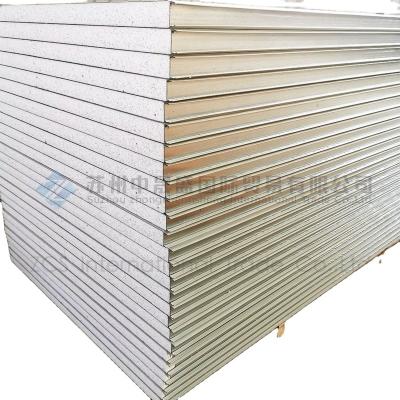 China ZCS Insulation material EPS /Fire Resistant Rock wool Sandwich Panel of construction for sale for sale