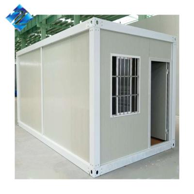 China Cheap Quick Assembled Customized Prefab container House with porch terrace deck portable houses movable for sale