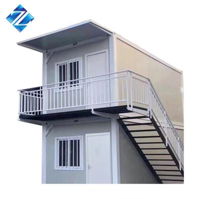 China ZCS High Quality Steel prefabricated sandwich panel flat pack Living Container House for sale