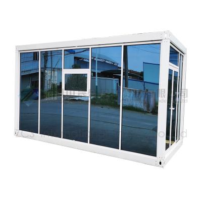 China ZCS Modern Ready Made Mobile Homes Prefabricated Easy Assembled Container House Modern Workshop Detachable for sale