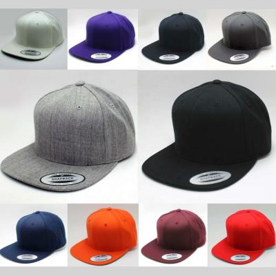 China Snapback Flat Cap Common Good Quality Brim Snapback Custom Logo for sale