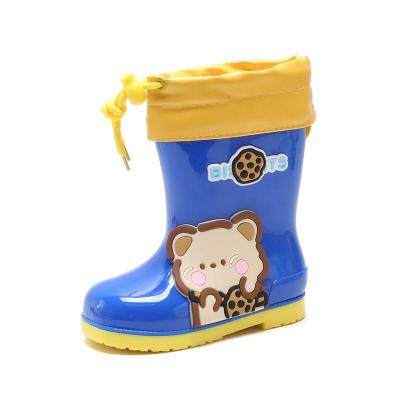 China Wholesale Unisex Anti-odor PVA Kids Rainboots With Removeable Inner Sock Keep Warm Winter Snow Boots For Kids for sale