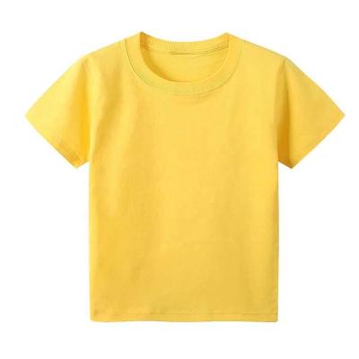 China Wholesale Anti-Shrink Unisex Bamboo Breathable Girlsboys OEM Summer Kids Beach Casual T-shirt for sale