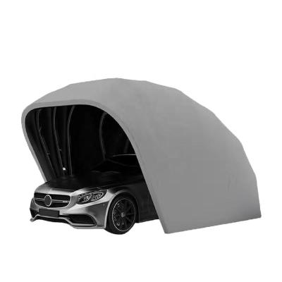 China Effortless Car Protection Automatic Retractable Garage Tent for Motorcycles and SUVs for sale