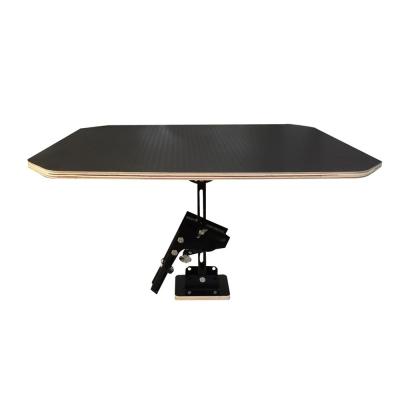 China Black Car Tray Table Dining Table with Small Package and FAW Car Fitment in Black Color Made for sale