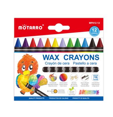 China Eco-friendly Hot Selling Non-Toxic Oil Pastel 12 Colors Set Wax Professional Oil Pastel Set For Kids Children for sale