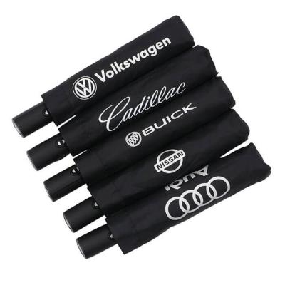 China All to 1 Mercedes Benz Audi Umbrella with Car Logo Promotional Umbrella Custom Print Logo Umbrella for sale