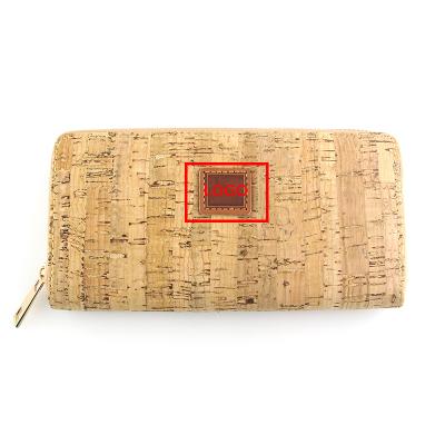 China High Quality Anti-theft Cork Vegan Wallet Women Cash Short Wallet Ladies Pinch For Fashionable Women for sale