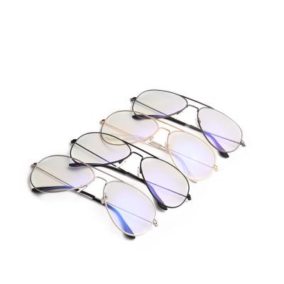 China 2021 PC Glass Wire Frame Optical Clear Glass Eye Glasses Frame For Men Designer for sale