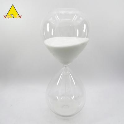 China Home Decoration Sand Glass Timer with White Sand for sale