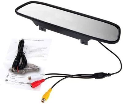 China 4.3 Inch 170 Degree TFT LCD Rear View Mirror Car Monitor Video Mini Backup Reverse Waterproof Kit Camera For Car/Vehicle ND0072 for sale