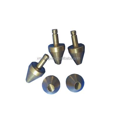 China Aluminum custom fabrication brasss spare parts cnc machining turning parts for electrical industry for sale