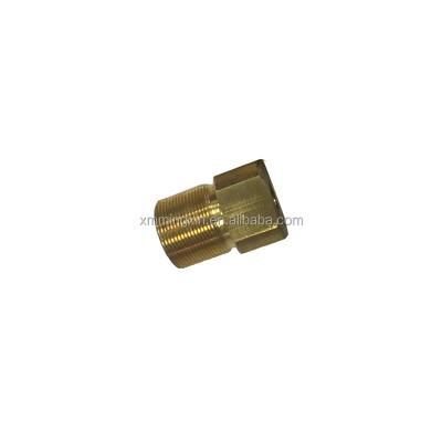 China Mingxin Precision Metal Aluminum Custom CNC Machined Brass Parts CNC Rotating Brass Parts For Temperature Control Device for sale