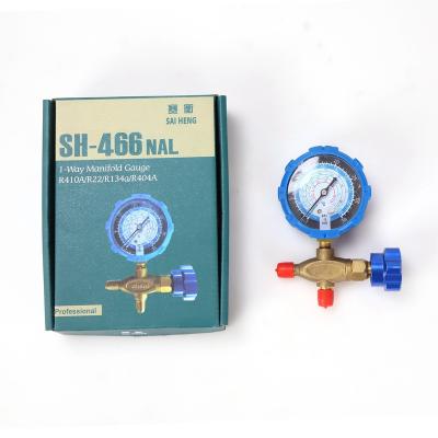 China new products single manifold gauge set air conditioning pressure manifold gauge RN037 for sale