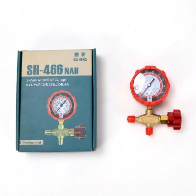 China high quality manifold gauge refrigeration single manifold gauge RN037 for sale