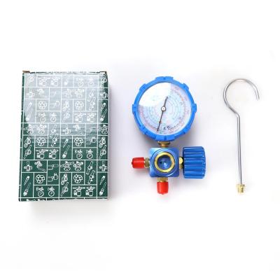 China new products refrigeration system air conditioner single manifold gauge one way pressure manifold gauge RN037 for sale