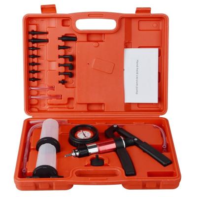 China Reapiring Car Hand Held Vacuum Pump Brake Bleeder Set for sale