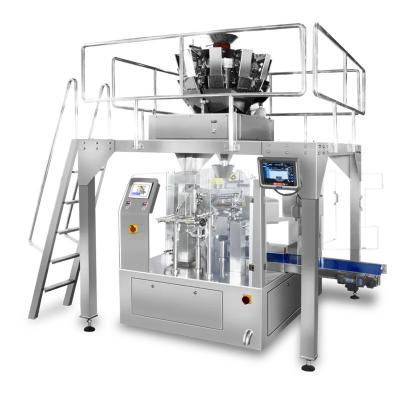 China YDZDH-300A/380A Auto Rotary Premade Pouch Packing Machine 6 Stations PLC Control for sale