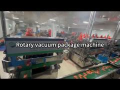 YD-DFZ-230 Rotary Premade Pouch Packing Machine Eight Stations Servo Driven With Side Pusher