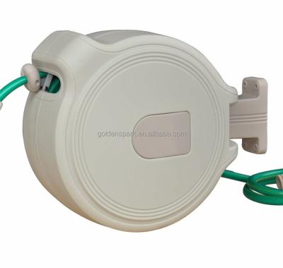 China 20m Adjustable Wall Mount Retractable Automatic Garden Water Hose Reel for sale