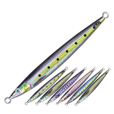 China Alloy 150g 180g Bass Luminous Fishing Slow Lead Jigs With Hooks Metal Help Building Lures At Sea for sale