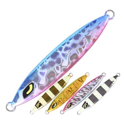 China 120g 160g 240g 280g Lead Alloy Metal Jig Slow Casting Lure Fishing Tackle Metal Lure Bait Building Bait for sale