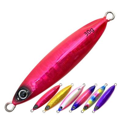 China Lead Alloy Shore and Slow Casting Lure 40g 60g Artificial Trout Bass Bait Long Casting Metal Lead Fish for sale