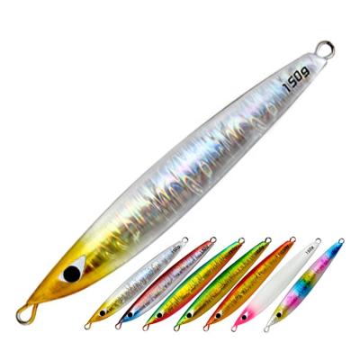 China 150g Lead Alloy Fishing Lure Shore Jig Trout Bass Bait Long Casting Metal Artificial Lure for sale