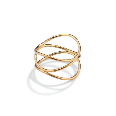 China Personality CLASSIC Fashion Girl Lady GX Simple Pure or Twisted Fine 925 Sterling Silver and Gold Plated Big Large Circle Rings 1 for sale