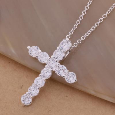 China Fashionable Wholesale Custom European and American Popular Cross Jewelry Pendant Necklace Women 202107241 for sale