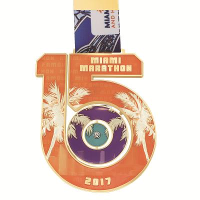 China Europe 3D Zinc Alloy Metal Custom Design Your Own Working Medal , Sport Marathon Medals And Trophies for sale