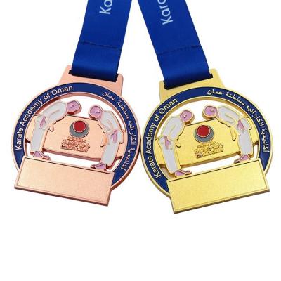 China Custom high quality coin sport 3d medal karate medals manufacturer made in Japan China souvenir factory for sale