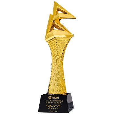 China Europe Crystal Resin Music Trophy Singing Creative Speech Writing Competition for sale