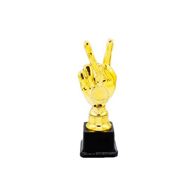 China Europe Trophy Creative Student Reward Award Cup for Math Competition Children's Wholesale Thumb Trophy for sale