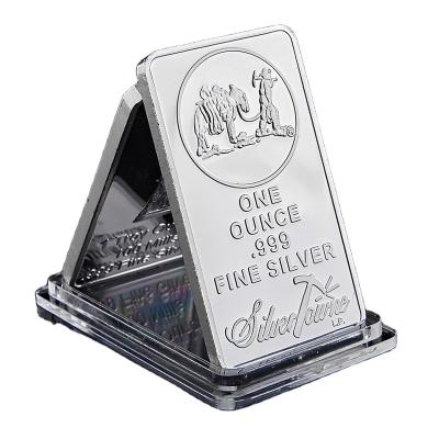 China Collectible Europe Prospector 1OZ Value Fine Silver Bullion Bar USA Union Metal American Coin for sale