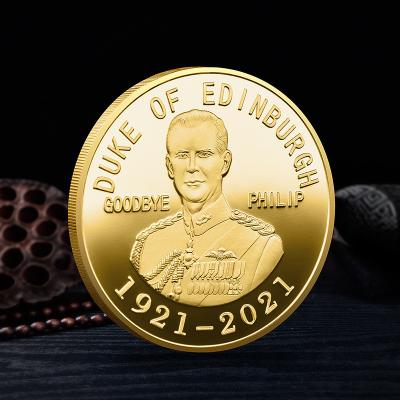 China Prince Europe Three-dimensional Relief Metal Commemorative Coin Collection Gift for sale