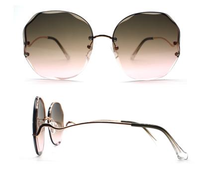 China Fashion Sunglasses 2021 Polarized Sunglasses Lentes De Sol Round Metal Sunglasses With Case for sale