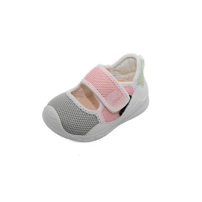 China 2022 new light pink small package of casual shoes splicing patterns sports style children's sandals for sale