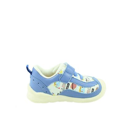 China OEM/ODM New Fashion Kids Breathable Blue Spring Running Infant Soft Bottom Rubber Shoe Kids Flat Comfortable Shoes for sale