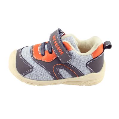 China STORES RELEASE Baby Fancy School Cotton Gray Newborn Sports Shoe Breathable For Kids Boy Children Soft Warm Flat Winter Functional Shoes for sale