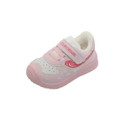 China Thermal Toe Pad Graffiti Design Padded Winter Warm Toddler Shoes Pink Children's Sneakers for sale