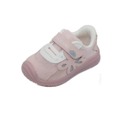 China Baby boys and girls fashion sports shoes spring 2022 spring bottom pink light non-slip soft sneakers new for sale