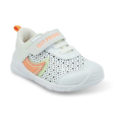 China 2022 Spring New Design Round Star Orange Functional Super Soft Bottom Comfortable Breathable Sneaker Baby 1-3 Years Old Shoes for sale