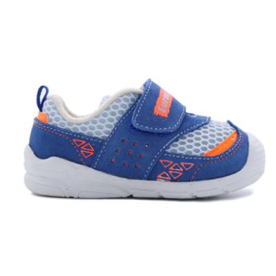 China New Thermal Blue Mesh Breathable Hot Spring Men And Girls Shoes Baby Toddler Mid Top Functional Shoes for sale