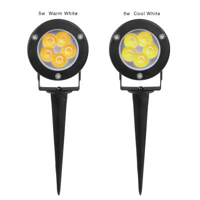 China LANDSCAPE 3W 5W 7w led spike lights lighting outdoor garden lighting 3000k 4000k 5000k 6000k 7000k for sale