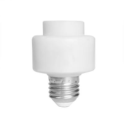 China UEMON Screw Life Smart Wireless Wifi Control LED Light Bulb Socket E27 E26 100-240V Smart Light Holder for sale