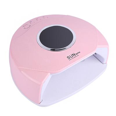 China LED Gel Fast Curing 2020 High Quality Sun LCD Screen Salon 54W High Power File Gel Curing UV Led Nail Lamp For Polish Dryer With CE Certificate for sale